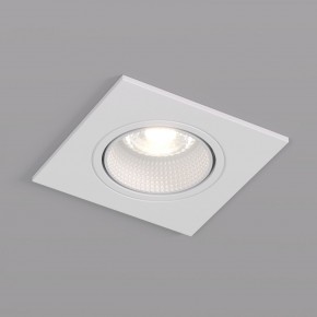DK3071-WH Встраиваемый светильник, IP 20, 10 Вт, GU5.3, LED, белый/белый, пластик в Пуровске - purovsk.ok-mebel.com | фото