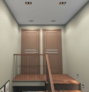 DK3072-BBR Встраиваемый светильник, IP 20, 10 Вт, GU5.3, LED, черный/бронзовый, пластик в Пуровске - purovsk.ok-mebel.com | фото 3