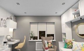 DK3072-BK+WH Встраиваемый светильник, IP 20, 10 Вт, GU5.3, LED, черный/белый, пластик в Пуровске - purovsk.ok-mebel.com | фото 2