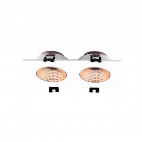 DK3072-WBR Встраиваемый светильник, IP 20, 10 Вт, GU5.3, LED, белый/бронзовый, пластик в Пуровске - purovsk.ok-mebel.com | фото 2