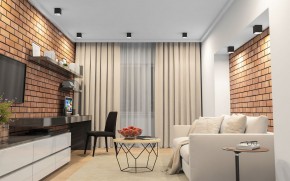 DK3080-BW+BK Светильник накладной IP 20, 10 Вт, GU5.3, LED, черно-белый/черный, пластик в Пуровске - purovsk.ok-mebel.com | фото 2