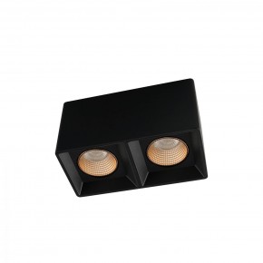 DK3085-BK+BR Светильник накладной IP 20, 10 Вт, GU5.3, LED, черный/бронзовый, пластик в Пуровске - purovsk.ok-mebel.com | фото