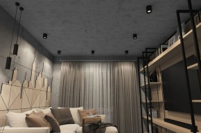 DK3090-BK+CH Светильник накладной IP 20, 10 Вт, GU5.3, LED, черный/хром, пластик в Пуровске - purovsk.ok-mebel.com | фото 2