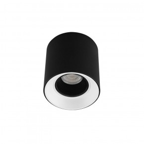 DK3090-BW+BK Светильник накладной IP 20, 10 Вт, GU5.3, LED, черно-белый/черный, пластик в Пуровске - purovsk.ok-mebel.com | фото 1