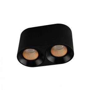 DK3096-BK+BR Светильник накладной IP 20, 10 Вт, GU5.3, LED, черный/бронзовый, пластик в Пуровске - purovsk.ok-mebel.com | фото