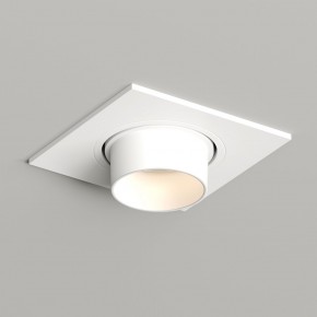 DK3121-WH Встраиваемый светильник, IP20, до 15 Вт, LED, GU5,3, белый, пластик в Пуровске - purovsk.ok-mebel.com | фото