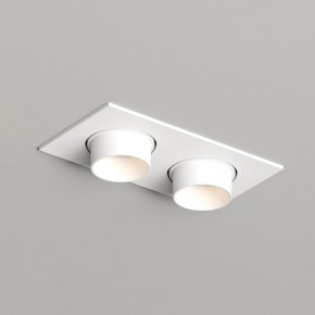 DK3122-WH Встраиваемый светильник, IP20, до 15 Вт, LED, GU5,3, белый, пластик в Пуровске - purovsk.ok-mebel.com | фото