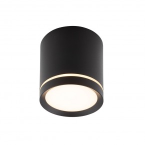 DK4016-BK Светильник накладной IP 20, 5 Вт, LED 3000, черный, алюминий/акрил в Пуровске - purovsk.ok-mebel.com | фото