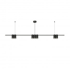 DK4063-BK Подвесной светильник ORBIT, IP20, 7xGU10 LED до 15 Вт, черный матовый, алюминий в Пуровске - purovsk.ok-mebel.com | фото 3