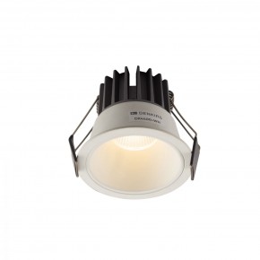 DK4400-WH Встраиваемый светильник, IP 20, 7 Вт, LED 3000, белый, алюминий в Пуровске - purovsk.ok-mebel.com | фото