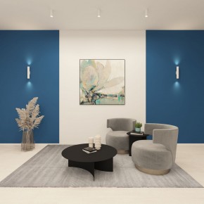 DK5022-WH Настенный светильник, IP20, до 15 Вт, LED, 2xGU10, белый, алюминий в Пуровске - purovsk.ok-mebel.com | фото 4
