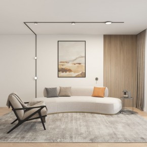DK5072-DN Бра SHINE WALL со светодиодом, D104*H68, IP20, 3000К, 3W, RA?90, темный никель, алюминий в Пуровске - purovsk.ok-mebel.com | фото 5