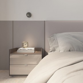 DK5072-DN Бра SHINE WALL со светодиодом, D104*H68, IP20, 3000К, 3W, RA?90, темный никель, алюминий в Пуровске - purovsk.ok-mebel.com | фото 9