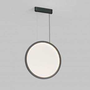DK6606-BK Подвесной вертикальный светильник Veil со светодиодом H1700 d600 220V 48W 3000-6000K IP20 черный алюминий в Пуровске - purovsk.ok-mebel.com | фото 3