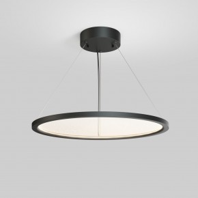 DK6616-BK Подвесной горизонтальный светильник Veil со светодиодом H900 d600 220V 48W 3000-6000K IP20 черный алюминий в Пуровске - purovsk.ok-mebel.com | фото