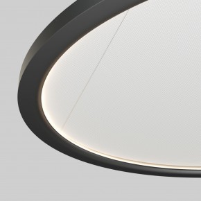 DK6616-BK Подвесной горизонтальный светильник Veil со светодиодом H900 d600 220V 48W 3000-6000K IP20 черный алюминий в Пуровске - purovsk.ok-mebel.com | фото 3