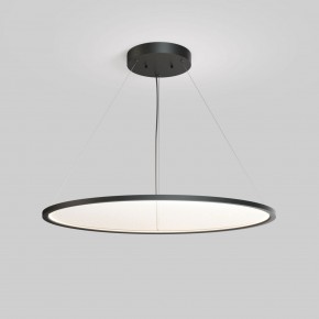 DK6620-BK Подвесной горизонтальный светильник Veil со светодиодом H900 d1000 220V 82W 3000-6000K IP20 черный алюминий в Пуровске - purovsk.ok-mebel.com | фото