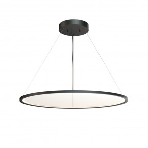 DK6620-BK Подвесной горизонтальный светильник Veil со светодиодом H900 d1000 220V 82W 3000-6000K IP20 черный алюминий в Пуровске - purovsk.ok-mebel.com | фото 4