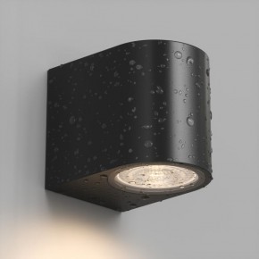 DK9790-BK Настенный уличный светильник NARVIK, IP44, GU10 LED, до 15 Вт, черный, алюминий в Пуровске - purovsk.ok-mebel.com | фото 3