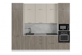 ФЬЮДЖИ Кухонный гарнитур Экстра (3000 мм) в Пуровске - purovsk.ok-mebel.com | фото 3