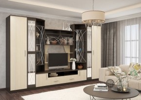 Гостиная Атланта с зеркалом в Пуровске - purovsk.ok-mebel.com | фото 2