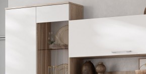 Гостиная Флай (ЦС-01/ШК-04) дуб сонома/белый в Пуровске - purovsk.ok-mebel.com | фото 11