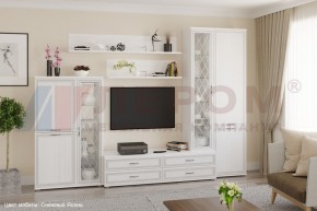 Гостиная Карина Композиция 12 (Снежный ясень) в Пуровске - purovsk.ok-mebel.com | фото