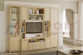 Гостиная Карина Композиция 2 (Ясень Асахи) в Пуровске - purovsk.ok-mebel.com | фото