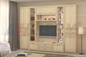 Гостиная Карина Композиция 3 (Ясень Асахи) в Пуровске - purovsk.ok-mebel.com | фото