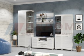 Гостиная Мелисса Композиция 5 (Снежный Ясень) в Пуровске - purovsk.ok-mebel.com | фото