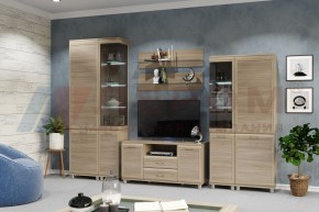 Гостиная Мелисса Композиция 5 (Ясень Асахи) в Пуровске - purovsk.ok-mebel.com | фото
