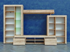 Гостиная МИРАЖ-1 (Дуб баррик) в Пуровске - purovsk.ok-mebel.com | фото 2