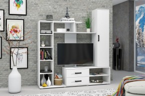 Гостиная Торонто (Белый текстурный) в Пуровске - purovsk.ok-mebel.com | фото 3