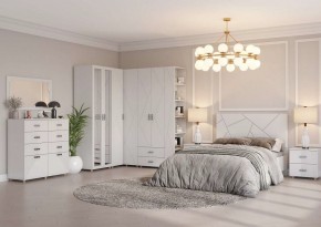 Комод 2 ств. с 6 ящиками "Сандра" в Пуровске - purovsk.ok-mebel.com | фото 3
