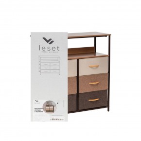 Комод Leset Локи 6 ящ. с полкой в Пуровске - purovsk.ok-mebel.com | фото 11