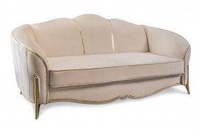 Комплект мягкой мебели Lara 3-1-1 с раскладным механизмом (бежевый/золото) в Пуровске - purovsk.ok-mebel.com | фото 2