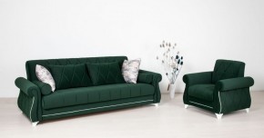 Комплект Роуз ТД 411 диван-кровать + кресло + комплект подушек в Пуровске - purovsk.ok-mebel.com | фото