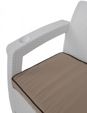 Комплект уличной мебели Yalta Premium Terrace Set (Ялта) белый (+подушки под спину) в Пуровске - purovsk.ok-mebel.com | фото 5