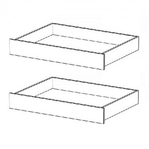Комплект ящиков для кровати 1800 Соня-3 (Неокрашенный массив) в Пуровске - purovsk.ok-mebel.com | фото