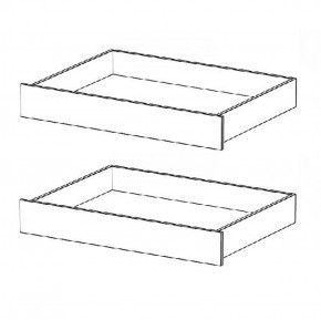Комплект ящиков для кровати 1600 Соня-8 (Неокрашенный массив) в Пуровске - purovsk.ok-mebel.com | фото