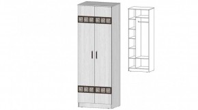 КОСТА-РИКА Шкаф 2-х створчатый (анкор светлый) в Пуровске - purovsk.ok-mebel.com | фото