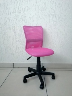 Кресло Barneo K-401 детское (розовая ткань/сетка) в Пуровске - purovsk.ok-mebel.com | фото 1
