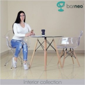 Кресло Barneo N-14 WoodMold прозрачный в Пуровске - purovsk.ok-mebel.com | фото 2
