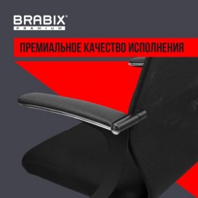 Кресло BRABIX PREMIUM "Ultimate EX-801" хром, плотная двойная сетка Х2, черное, 532917 в Пуровске - purovsk.ok-mebel.com | фото 3