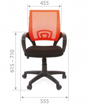 Кресло для оператора CHAIRMAN 696 black (ткань TW-11/сетка TW-01) в Пуровске - purovsk.ok-mebel.com | фото 4