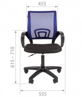 Кресло для оператора CHAIRMAN 696  LT (ткань стандарт 15-21/сетка TW-01) в Пуровске - purovsk.ok-mebel.com | фото 4