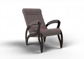 Кресло для отдыха Зельден 20-Т-ГР (ткань/венге) ГРАФИТ в Пуровске - purovsk.ok-mebel.com | фото