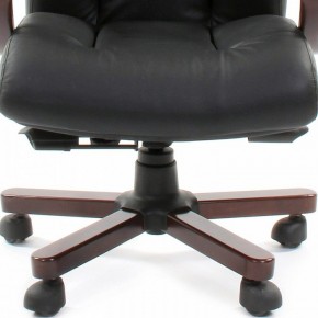 Кресло для руководителя Chairman 421 черный/орех темный, черный в Пуровске - purovsk.ok-mebel.com | фото 4
