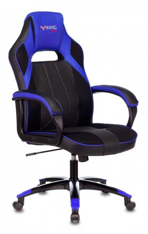 Кресло игровое Бюрократ VIKING 2 AERO BLUE черный/синий в Пуровске - purovsk.ok-mebel.com | фото