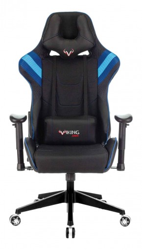 Кресло игровое Бюрократ VIKING 4 AERO BLUE черный/синий в Пуровске - purovsk.ok-mebel.com | фото 3